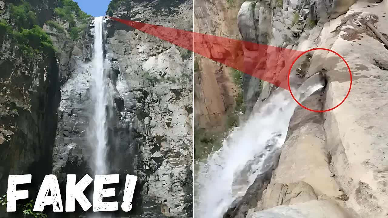 China’s MOST Famous Waterfall Is Fake!
